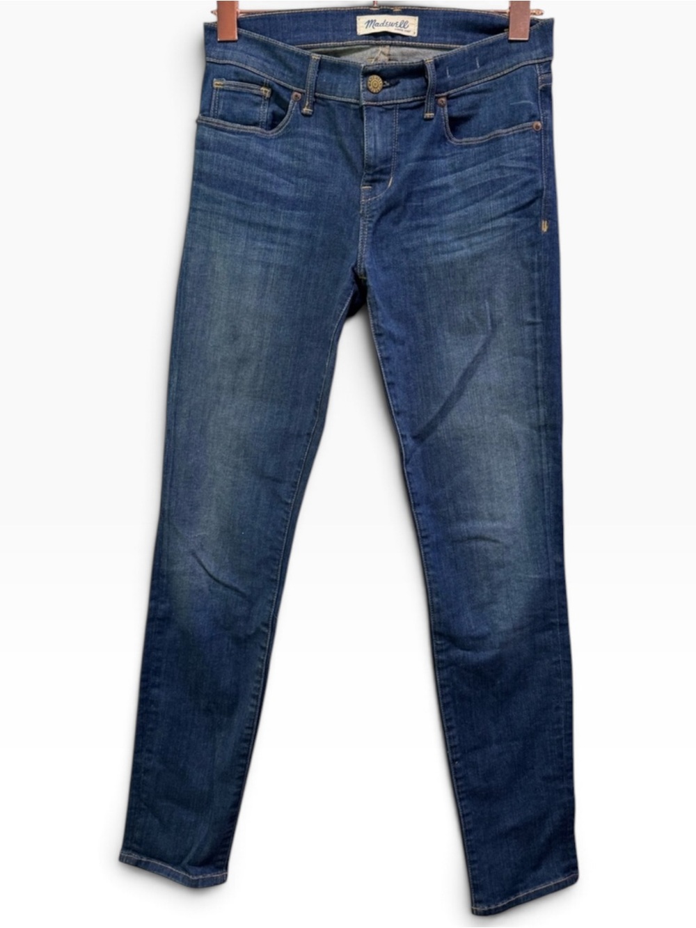 Madewell The Skinny Ankle Jeans Size 26 Medium Wash Made USA